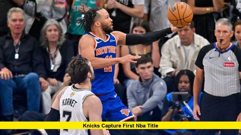 Knicks Capture First NBA Title in 53 Years, Defeat Spurs in 5 Games