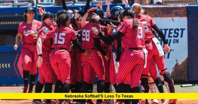 Nebraska Softball's Loss to Texas