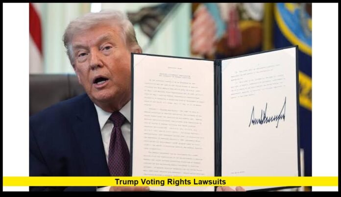 Trump voting rights lawsuits