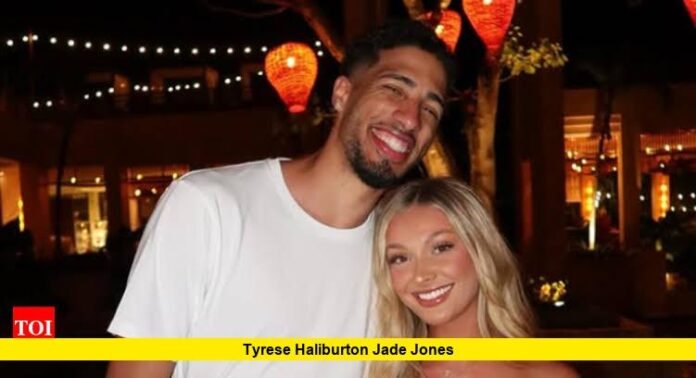 Tyrese Haliburton Jade Jones Tyrese Haliburton and Jade Jones