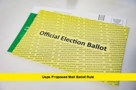 USPS Proposed Mail Ballot Rule