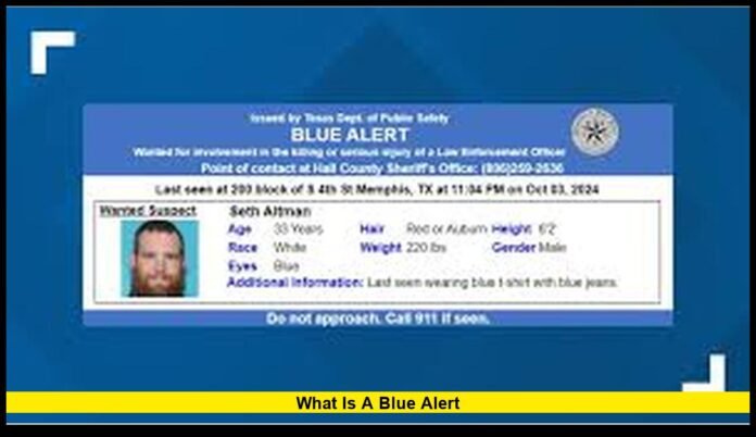 What is a Blue Alert