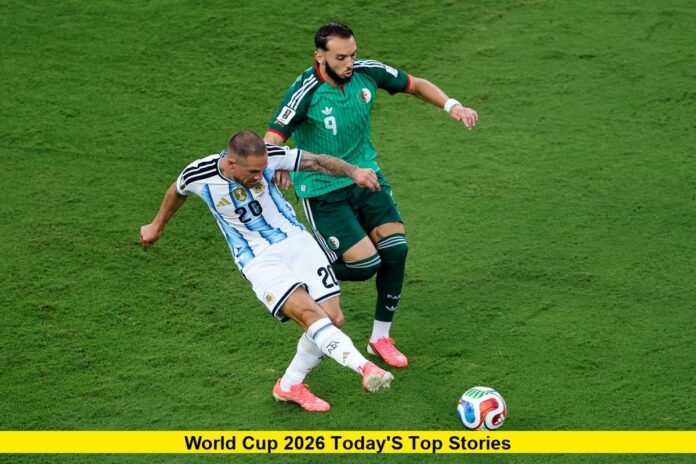 World Cup 2026 Today's Top Stories World Cup 2026 Today's Top Stories
