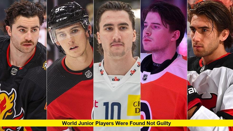  World Junior players were found not guilty