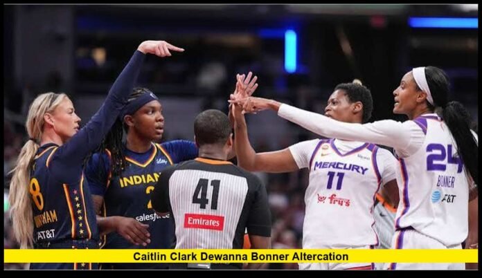 caitlin clark dewanna bonner altercation