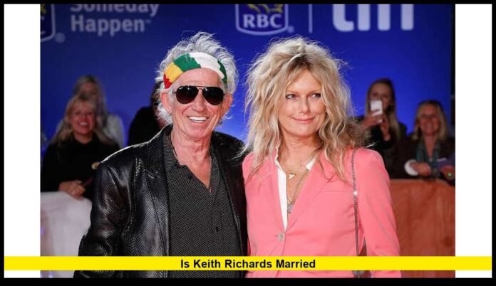 is keith richards married