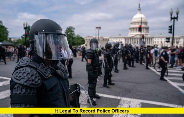 it legal to record police officers Is It Legal to Record Police Officers
