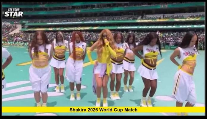 shakira 2026 world cup match