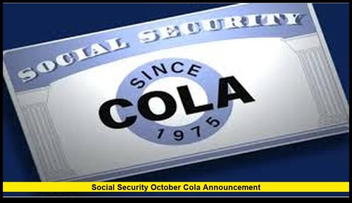 social security october cola announcement social security october cola announcement