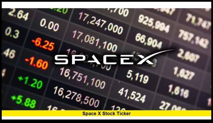 space x stock ticker