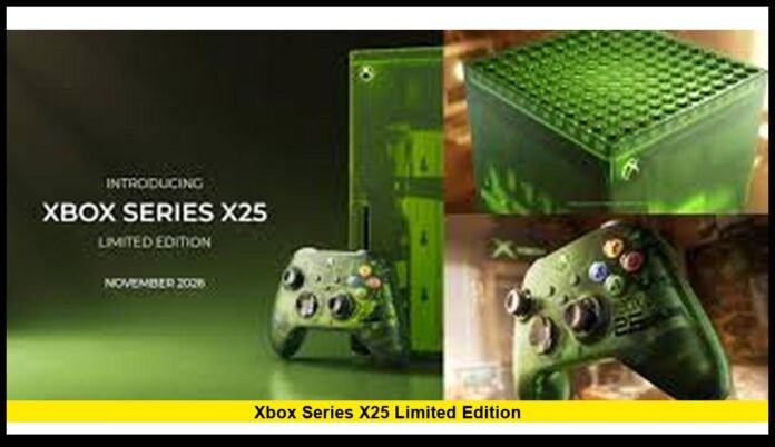 xbox series x25 limited edition xbox series x25 limited edition