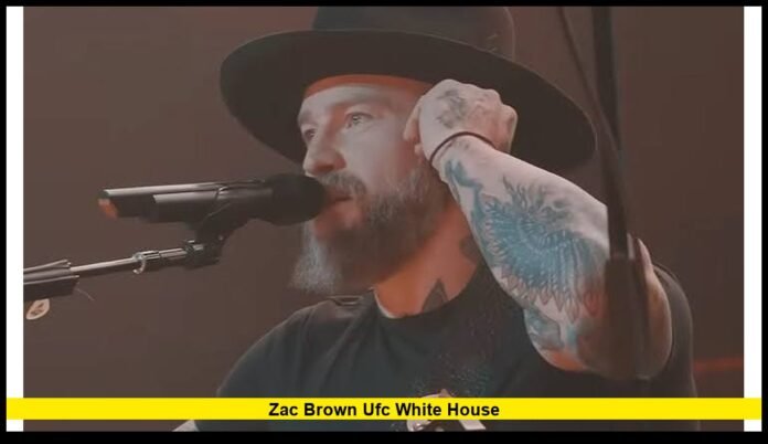 zac brown ufc white house