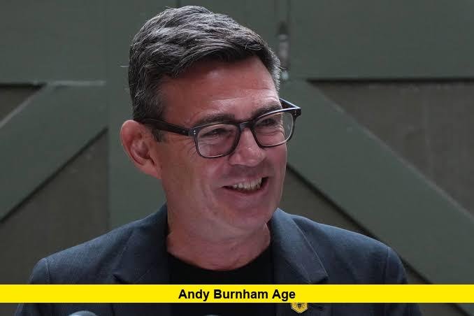 Andy Burnham Age Andy Burnham Age