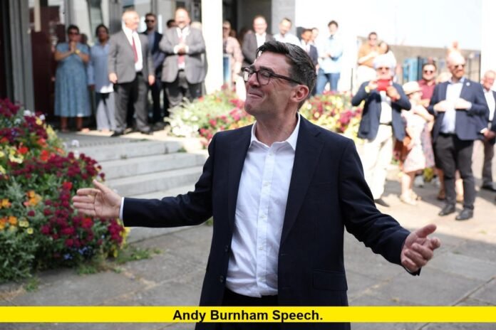 Andy Burnham Speech. Andy Burnham Speech