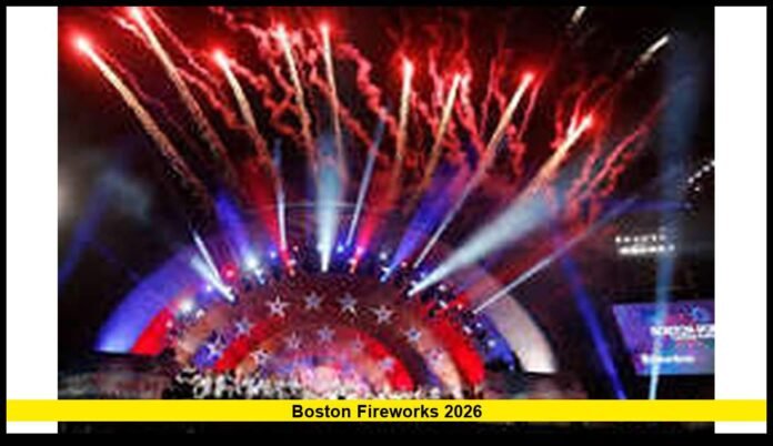 Boston fireworks 2026
