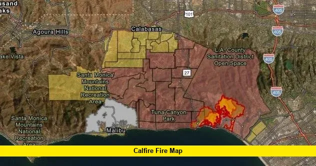 CALFire Fire Map CalFire Fire Map