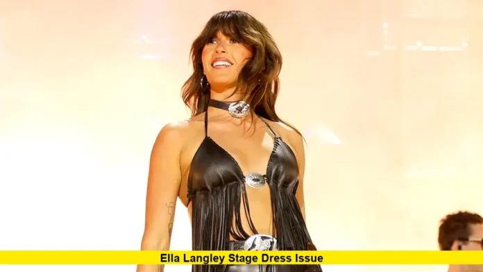 Ella Langley Stage Dress Issue