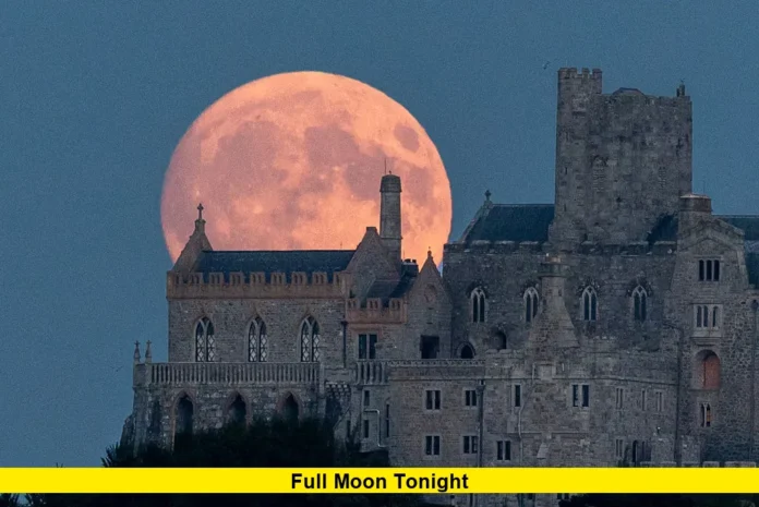 Full Moon Tonight Buck Moon