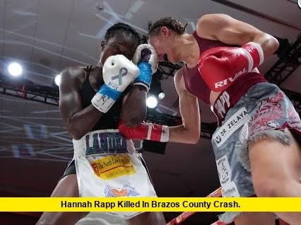 Hannah Rapp Killed in Brazos County Crash. Hannah Rapp Killed in Brazos County Crash
