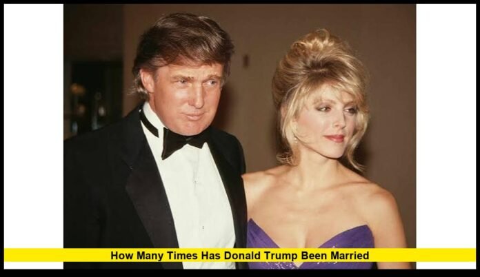 How many times has Donald Trump been married