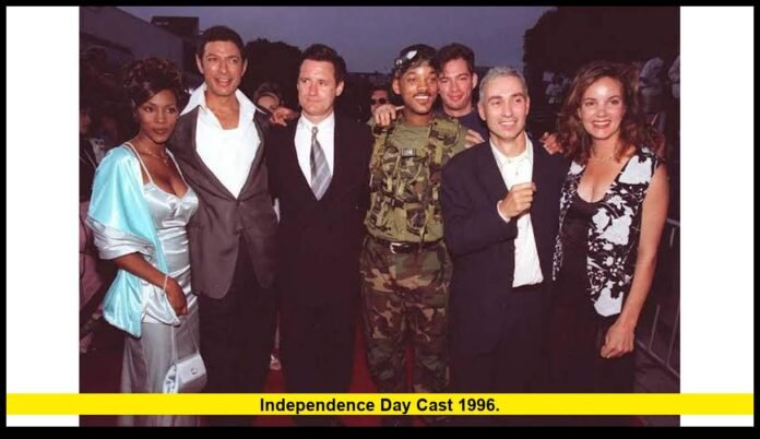 Independence Day cast 1996. Independence Day cast 1996.