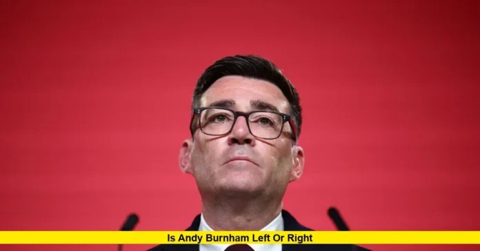 Is Andy Burnham Left or Right Is Andy Burnham Left or Right