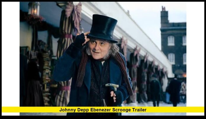 Johnny Depp Ebenezer Scrooge trailer