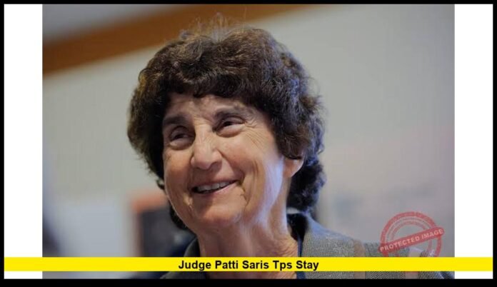 Judge Patti Saris TPS stay