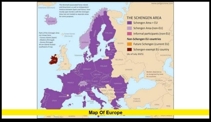 Map of Europe