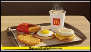 McDonalds breakfast sandwiches