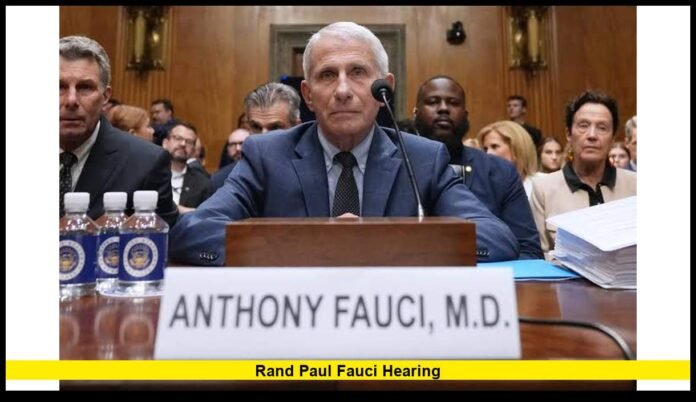 Rand Paul Fauci hearing Rand Paul Fauci hearing