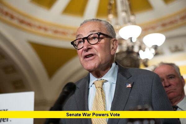Senate War Powers Vote Senate War Powers Vote