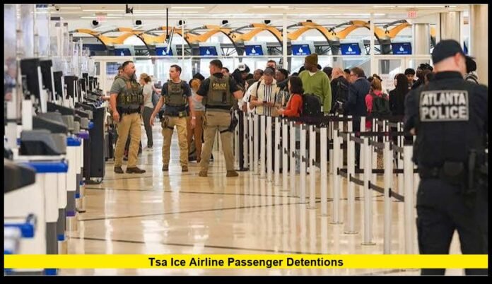 TSA ICE airline passenger detentions
