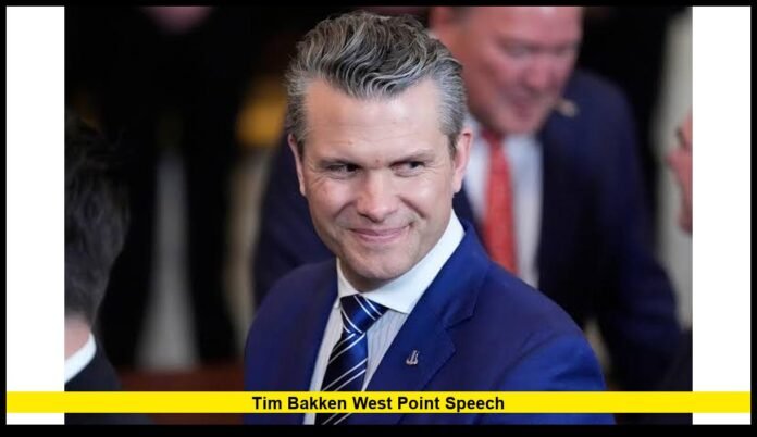 Tim Bakken West Point speech Tim Bakken West Point speech