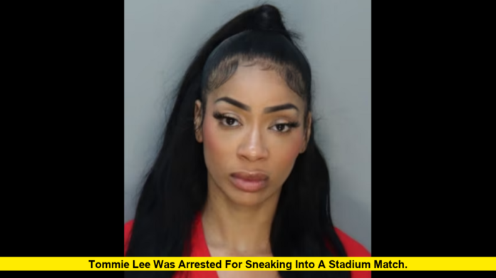 Tommie Lee Was Arrested for Sneaking Into a Stadium Match. Tommie Lee Was Arrested for Sneaking Into a Stadium Match