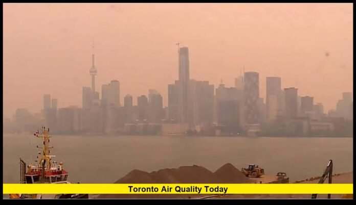 Toronto air quality today