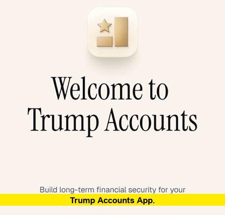 Trump Accounts App