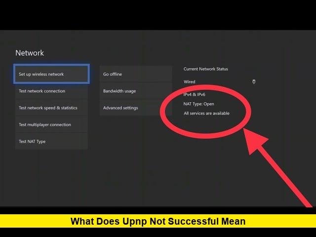 What Does UPnP Not Successful Mean on Xbox