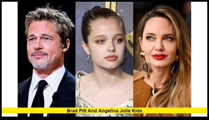 brad pitt and angelina jolie kids