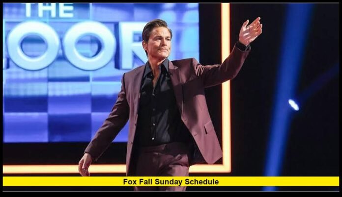 fox fall sunday schedule fox fall sunday schedule