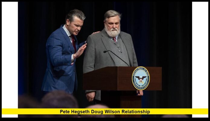 pete hegseth doug wilson relationship