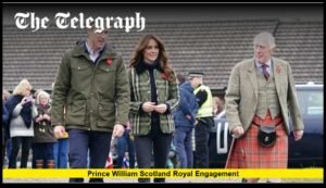 prince william scotland royal engagement