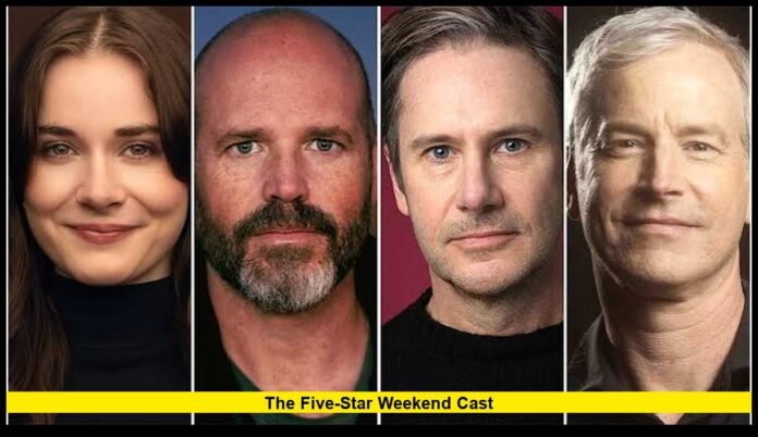 the five-star weekend cast