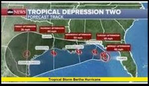 tropical storm bertha hurricane