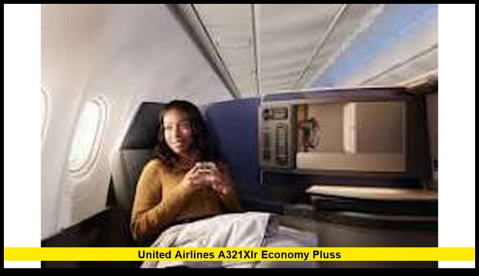 united airlines a321xlr economy pluss Debuts With a Fresh Cabin Concept for Long-Haul Travelers