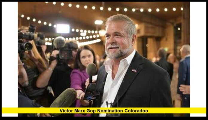 victor marx gop nomination coloradoo Outsider Candidate Secures Republican Ticket for High-Stakes Governor Race