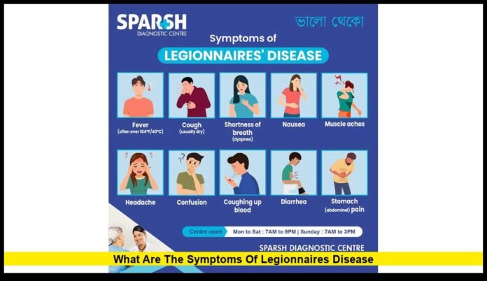 what are the symptoms of legionnaires disease