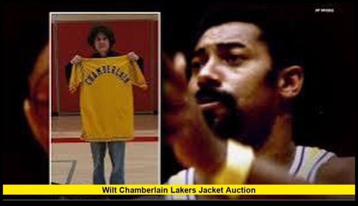 wilt chamberlain lakers jacket auction wilt chamberlain lakers jacket auction