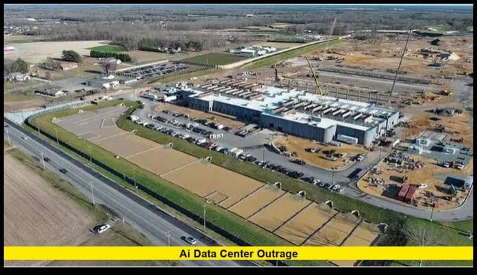 AI data center outrage