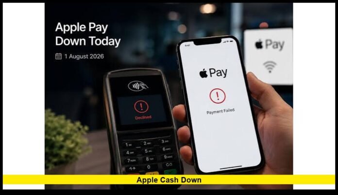 Apple Cash down